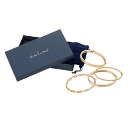 The Golden Bangle Set 11043 0014 g gift pouchbox