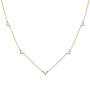 Gold Diamond Heart Necklace 11142 1400 a main
