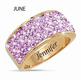 Personalized Birthstone Fire Ring 5806 002 1 7