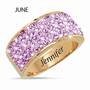 Personalized Birthstone Fire Ring 5806 002 1 7