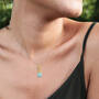 Anatoli Blue Topaz Drop Necklace 11142 1764 m model