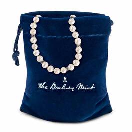 Pearl  Black Diamond Necklace 6062 001 0 5