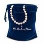 Pearl  Black Diamond Necklace 6062 001 0 5