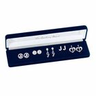 Personalized Sterling Silver Earring Set 6554 001 5 1