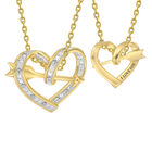 Arrow of Love Diamond Heart Pendant 10072 0010 a main