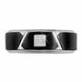 Black Ice Spinner Ring 2432 001 2 3