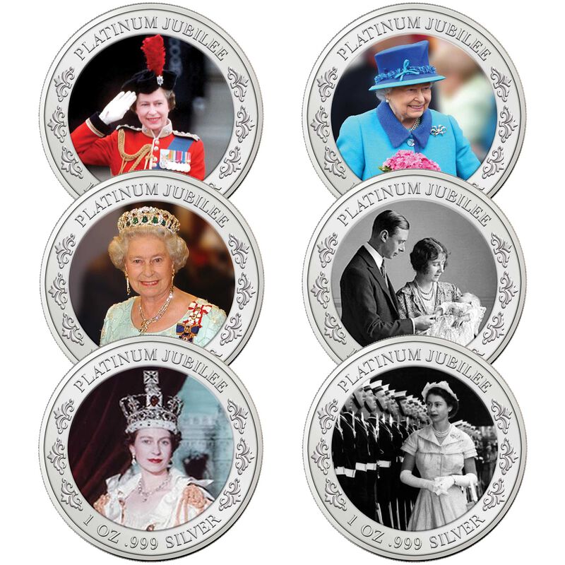 The Queen Elizabeth II Platinum Jubilee Silver Coin Collection