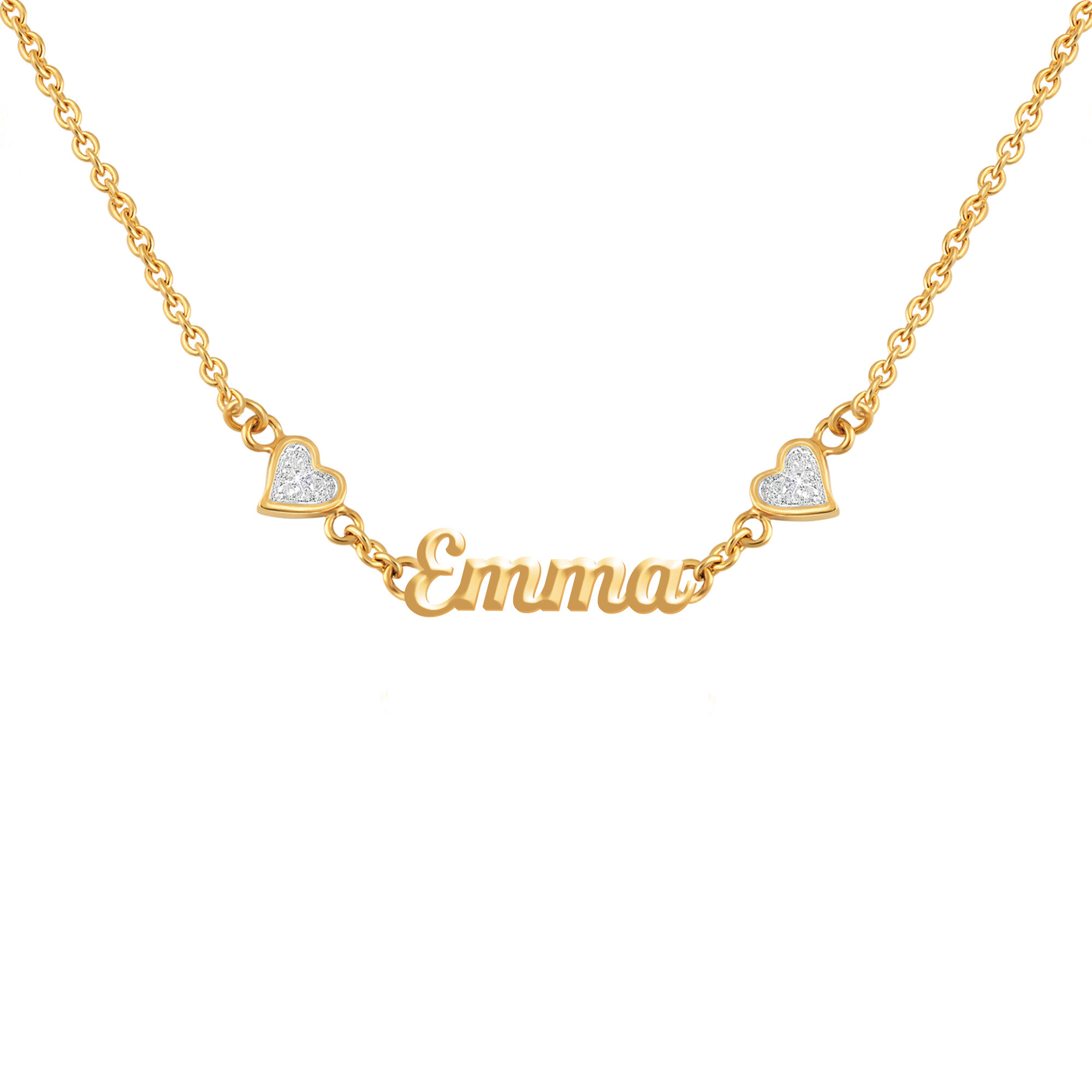 Personalized Child Diamond Name Necklace 4994 4234 a main