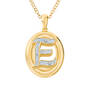 Diamond Initial Pendant 1250 0054 e pendant
