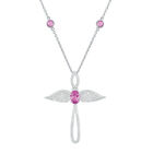 Touched by an Angel Birthstone Necklace 6842 0017 j october