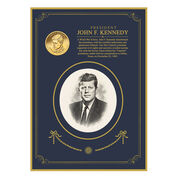 The US Presidential Dollar and Engraved Portrait Collection 10243 0014 b kennedy