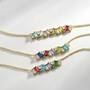 Family Birthstone Necklace 5 Stone 11142 2416 b all