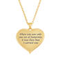Footprints in the Sand Diamond Pendant 12243 0010 c back