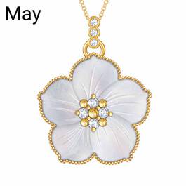 Mother of Pearl Monthly Pendants 6117 001 5 5