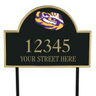 The College Personalized Address Plaque 5716 0384 b LSU