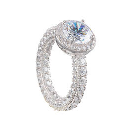 Ultimate Solitaire 12 Carat Ring 11724 0010 c angle
