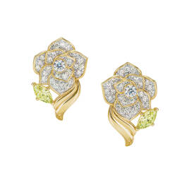 Birthstone Diamond Rose Earrings 11896 0012 d april