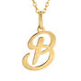 9kt Gold Initial Pendant 12024 0015 a main
