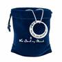 Son Infinity Circle Black Sapphire Pendant, Son Infinity Circle Black Sapphire Pendant 6463 001 5 3