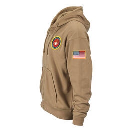 The Personalized US Marines Hoodie 11649 0087 b left