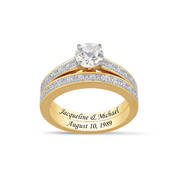 Now Forever Diamond Anniversary Ring Set 11488 0016 a main