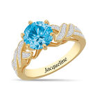 Personalized Beautiful Birthstone Ring 11065 0017 l december