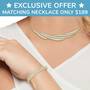 Forever Diamond Necklace 9474 0131 a model