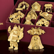 The 2023 Gold Christmas Ornament Collection 10312 0036 m keepsake box