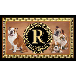 The Dog Accent Rug 6859 0033 a Bulldog