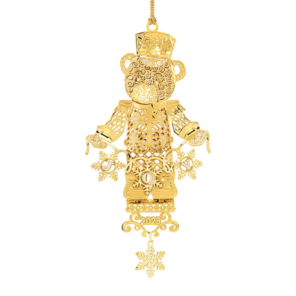 2023 Gold Ornament Collection