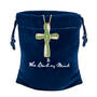 Personalized Birthstone Cross 11038 0011 n gift pouch