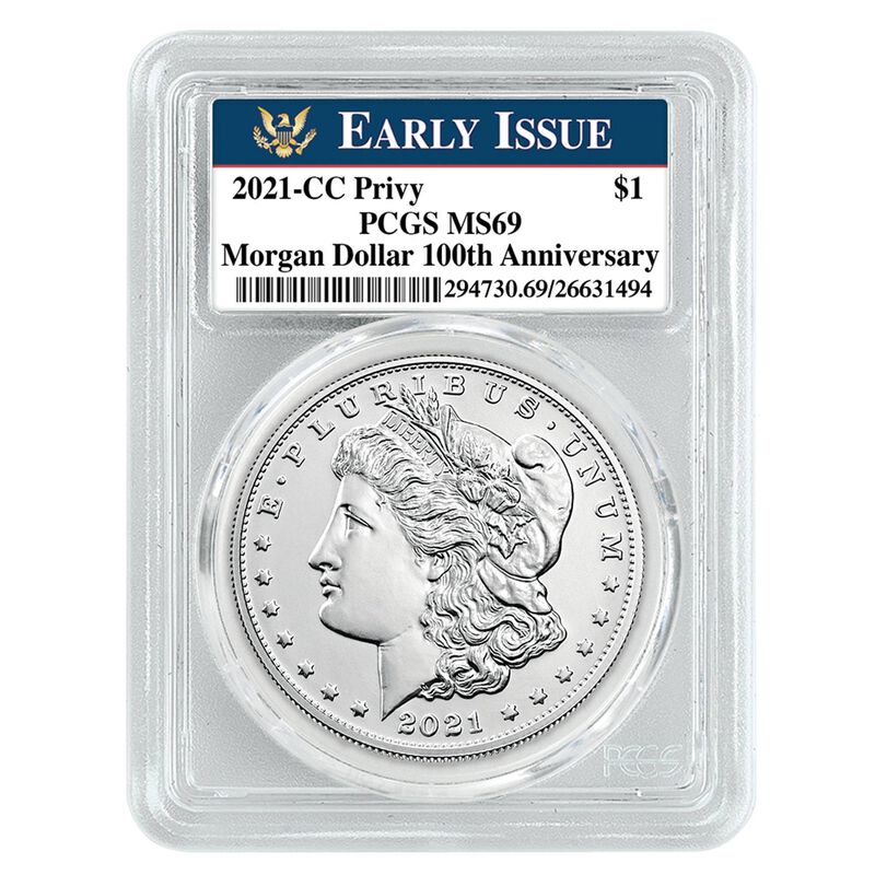 The CC Mint Silver Dollar 100thAnniversary Coin
