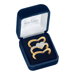 Everlasting Love Diamond Ring Set 10322 0018 g gift box