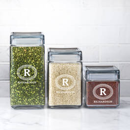 The Personalized Kitchen Canister Set 6943 0015 d grains