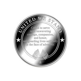 Shields of Honor Silver plated Commemorative 11736 0024 k back