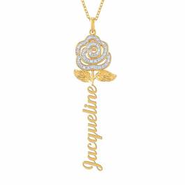 Personalized Rose Pendant 6674 001 0 1