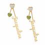 Personalized Birthstone Earrings, Personalized Birthstone Earrings 6553 001 6 8