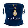 Elegant Embrace Diamond Drop Necklace, Elegant Embrace Diamond Drop Necklace 11202 0011 g gift pouch