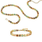The Radiant Rainbow Necklace with FREE Matching Bracelet 12231 0014 a main