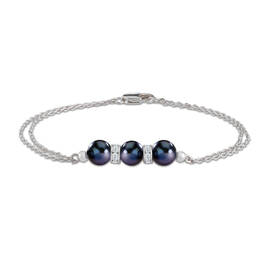 Midnight Spell Black Pearl Necklace with FREE Bracelet 1333 0311 c bracelet