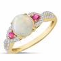 Opal Moon 14kt Diamond Ring 2889 001 0 1