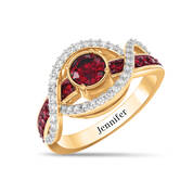Birthstone Wave Ring 11175 0014 a main