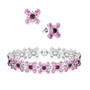 Cherry Blossom Crystal Bracelet with FREE Matching Earrings 11989 0010 a main