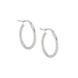 The Essential Silver Hoop Earring Set 11328 0010 b earing