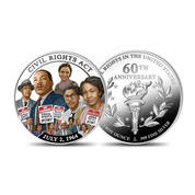 The Civil Rights Act 60th Anniversary Silver Commemorative 11951 0014 a commemorative