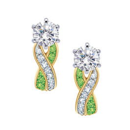 Birthstone Swirl Earrings 6243 0038 h august