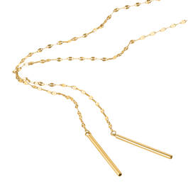 Whisper in Gold 10kt Necklace 11625 0028 b angle