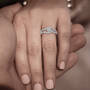Diamond Embrace Anniversary Ring, Diamond Embrace Anniversary Ring 11249 0016 m model