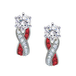 Birthstone Swirl Earrings 10115 0027 a main