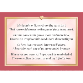 You Hold A Special Place In My Heart Daughter Two Heart Necklace 6281 001 5 3